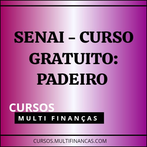 SENAI – CURSO GRATUITO: PADEIRO